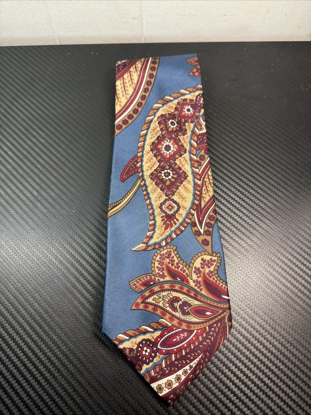 Christian Dior Monsieur Tie Mens Medallion Geometric Floral Classic J2